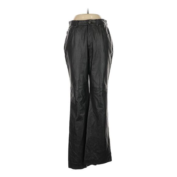 Ralph Lauren Pants - VTG Ralph Lauren Black Wide Leg Pants 8